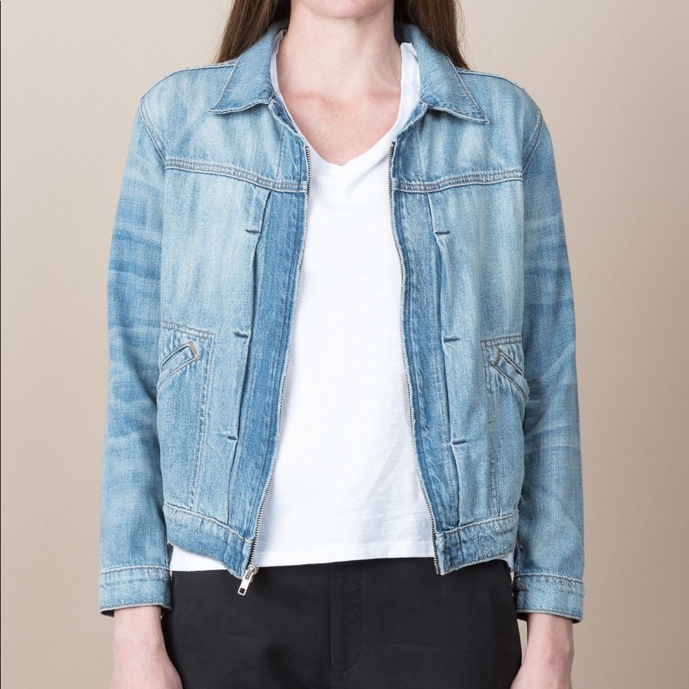nsf ‘mika’ denim jacket